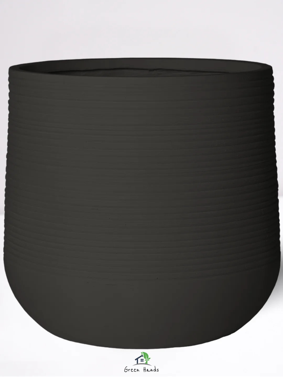 2XL-Round-Plant-Pot-Moonlit-Elegance-Fiber-Pot-Matte-Black