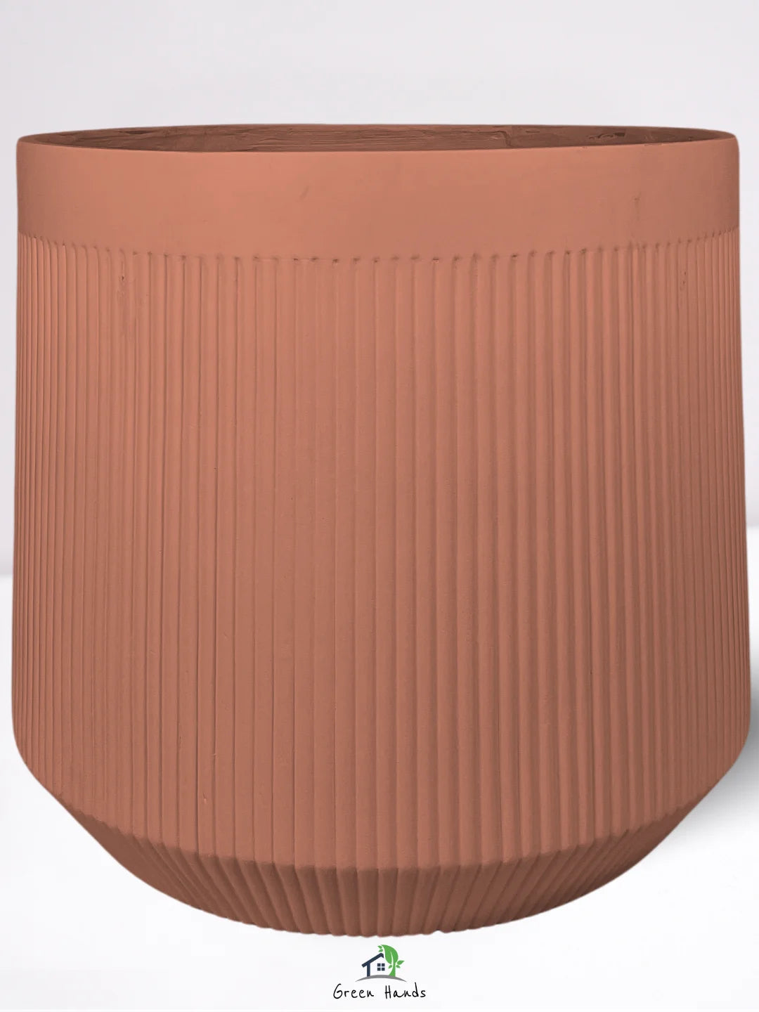 2XL-Round-Plant-Pot-Royal-Terra-Fiber-Pot-Coral-Red