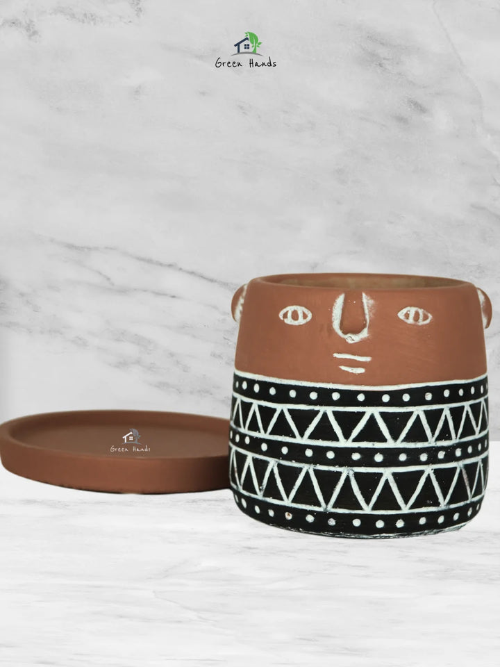 Abstract-Tribal-Face-Pots-Small-2