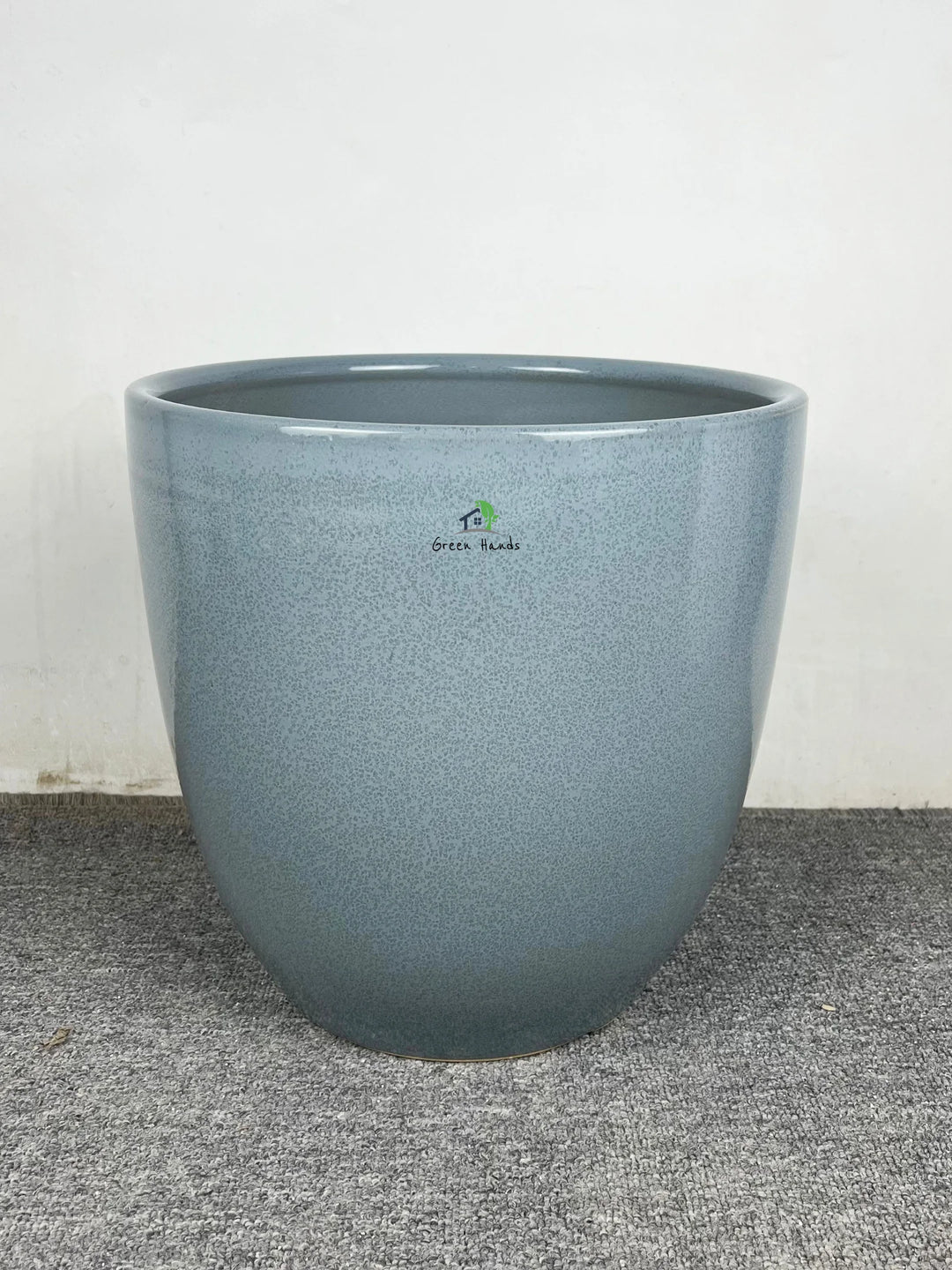 Best-Value-Glossy-Grey-Ceramic-Pots-Large