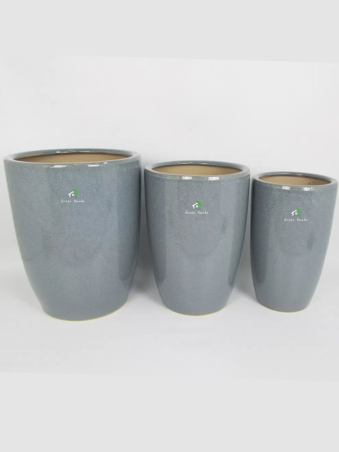 Best Value Tall Glossy Grey Ceramic Pots in UAE