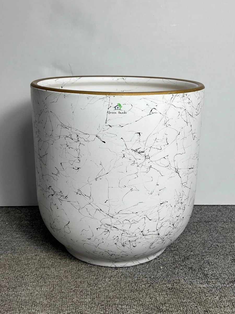 Elegant-L-Marble-Ceramic-Pots-Best-Value-for-Money-with-Base-Plates-and-Drain-Hole