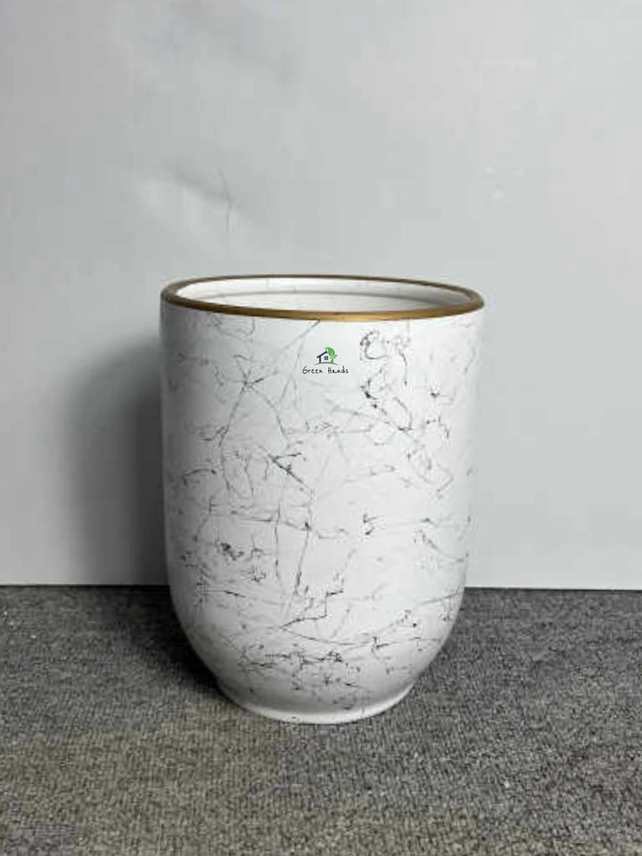 Elegant-S-Marble-Ceramic-Pots-Best-Value-for-Money-with-Base-Plates-and-Drain-Hole