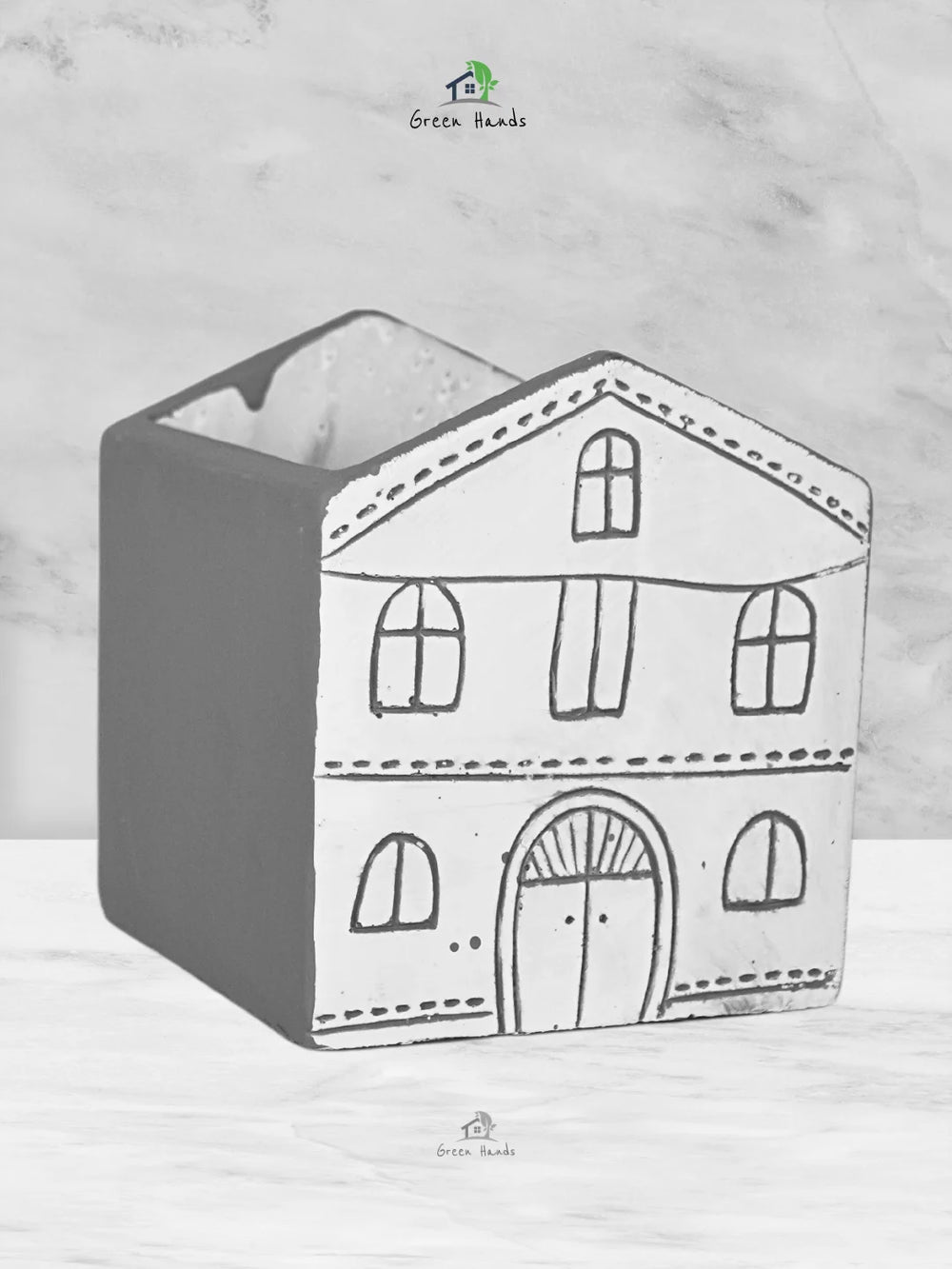 Ceramic Village House Planter 1