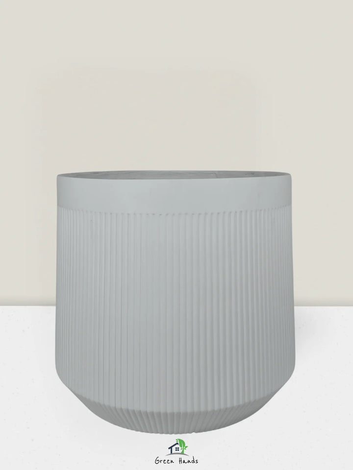 L-Round-Plant-Pot-Royal-Terra-Fiber-Pot-Silver-Grey