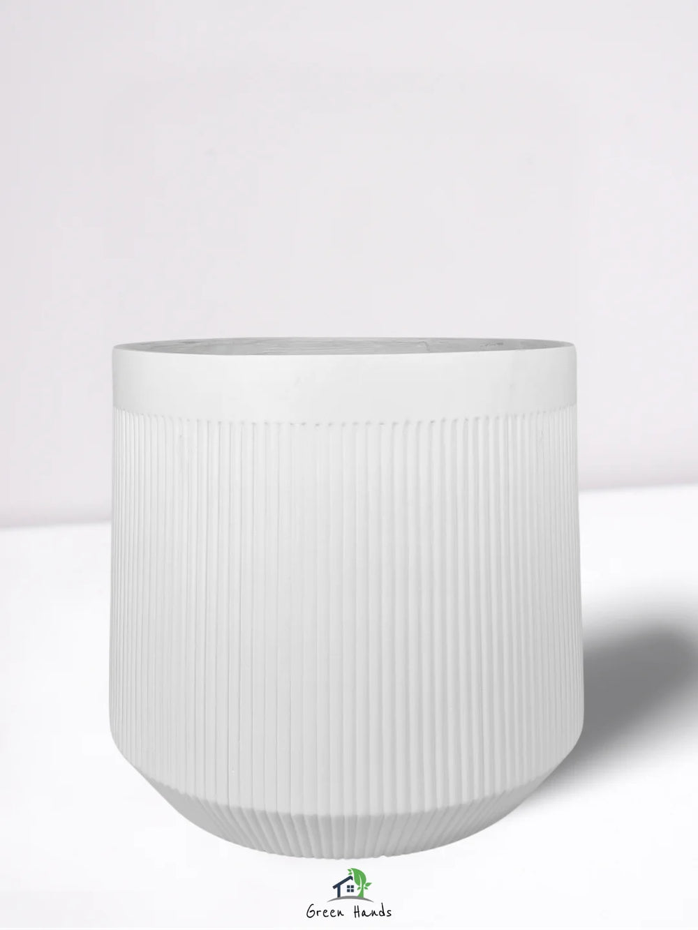 L-Round-Plant-Pot-Royal-Terra-Fiber-Pot-White