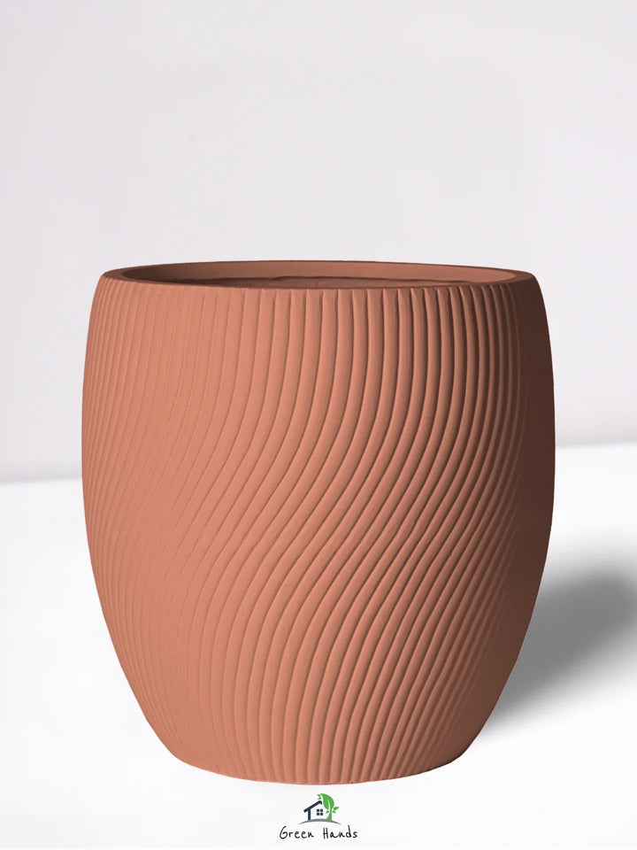 L-Round-Plant-Pot-Twilight-Mirage-Fiber-Pot-Coral-Red