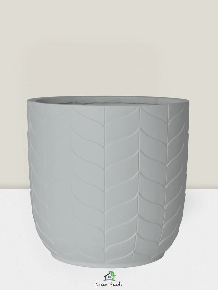 Large-Round-Plant-Pot-Majestic-Flora-Fiber-Pot-Silver-Grey