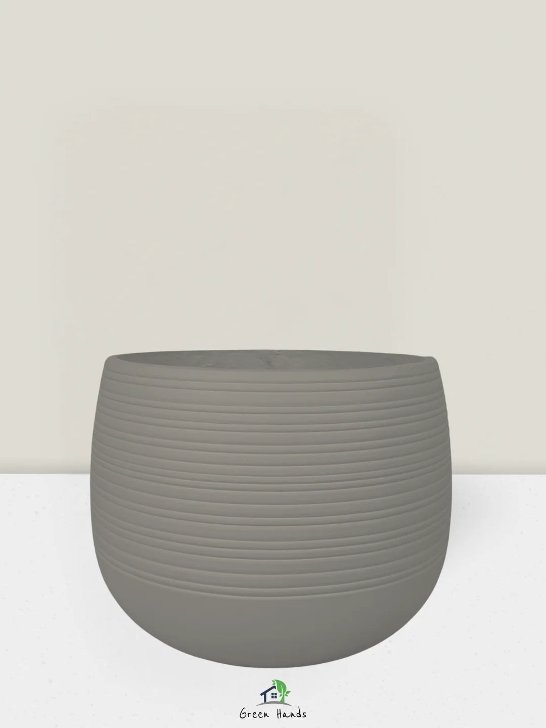 M-Round-Plant-Pot-Moonlit-Elegance-Fiber-Pot-Stone-Grey