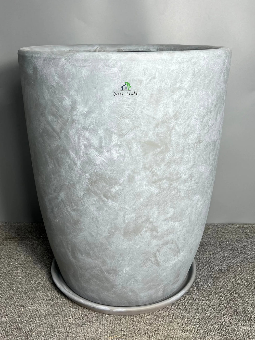 Premium-Egyptian-Marble-Grey-Ceramic-Pot-XL