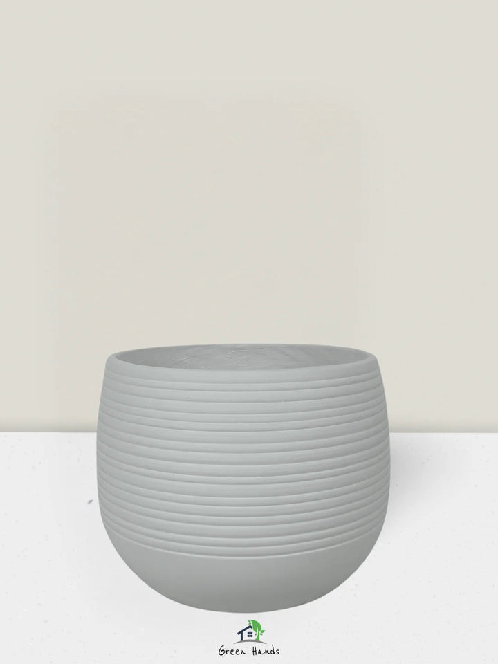 S-Round-Plant-Pot-Moonlit-Elegance-Fiber-Pot-Silver-Grey