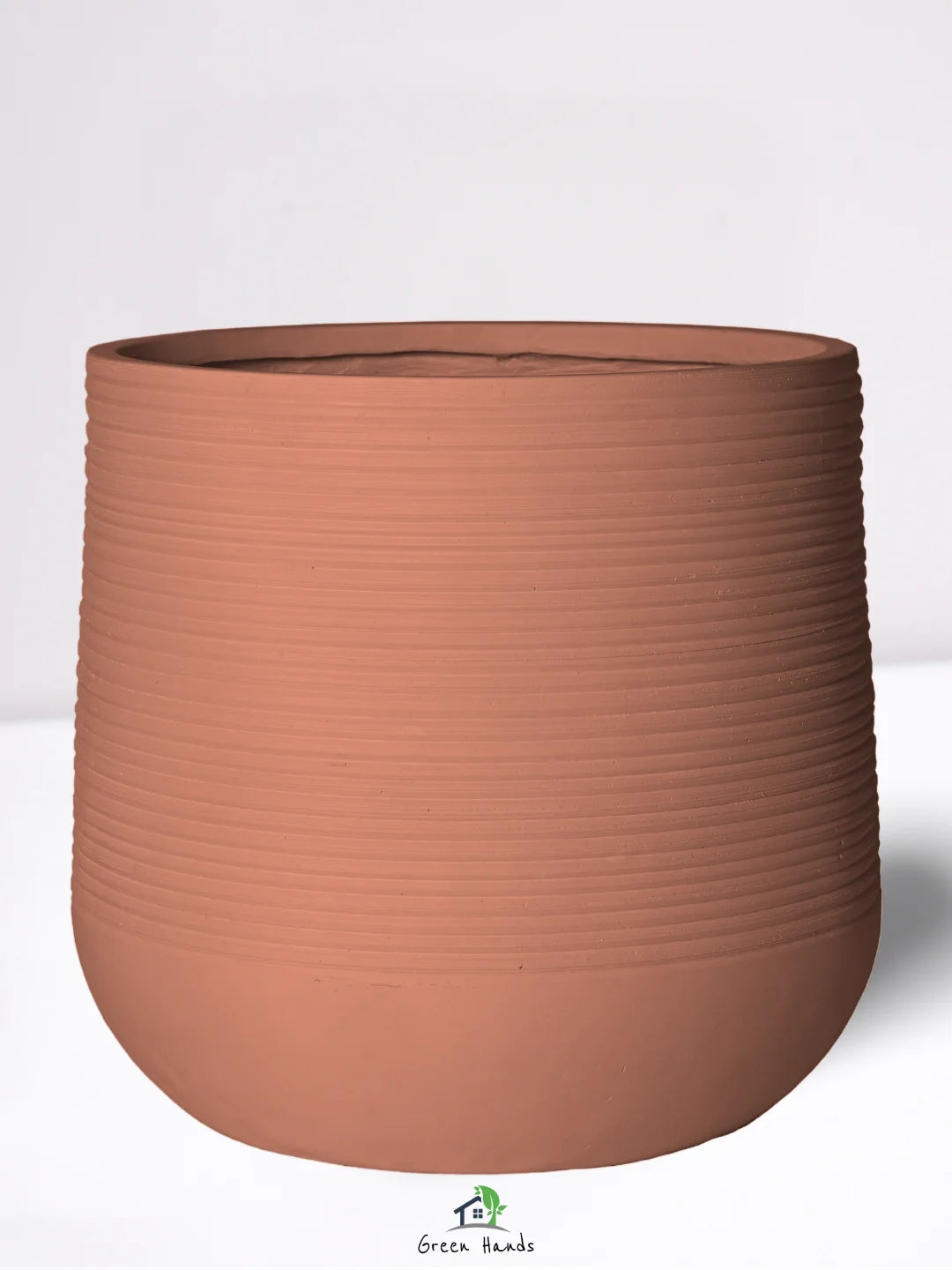 XL-Round-Plant-Pot-Moonlit-Elegance-Fiber-Pot-Coral-Red