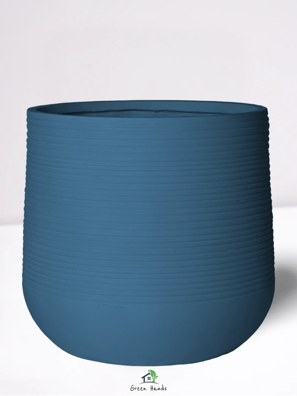 XL-Round-Plant-Pot-Moonlit-Elegance-Fiber-Pot-Sapphire-Blue