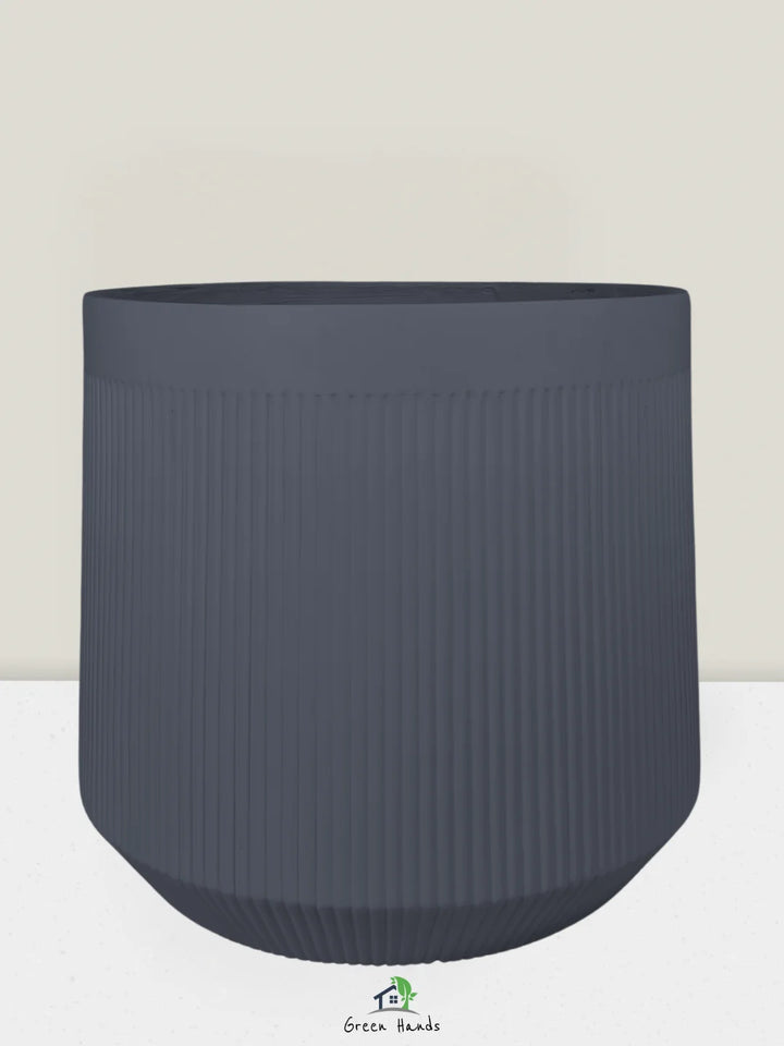 XL-Round-Plant-Pot-Royal-Terra-Fiber-Pot-Dark-Grey