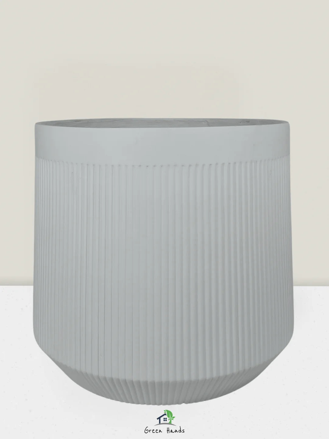 XL-Round-Plant-Pot-Royal-Terra-Fiber-Pot-Silver-Grey